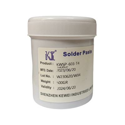 Паста паяльная KWSP-603 Sn63Pb37 T4 500 гр.